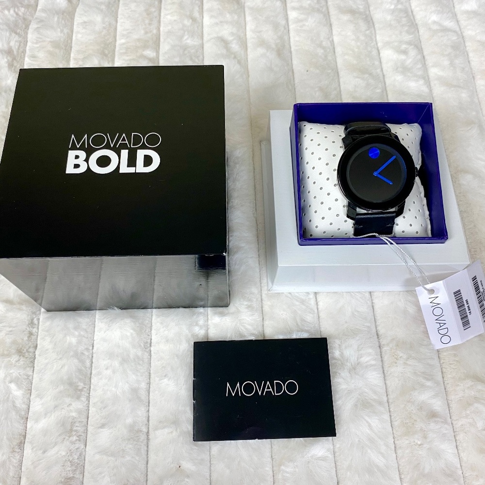 MOVADO BOLD TR90 Watch with Blue Dial